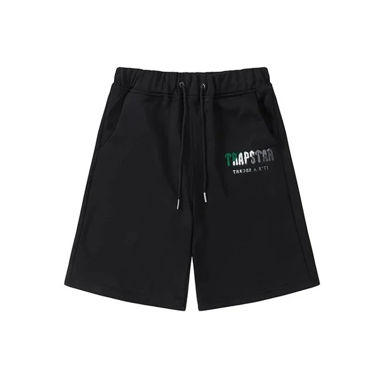 T a p rainbow letter gradient towel embroidered short-sleeved T-shirt