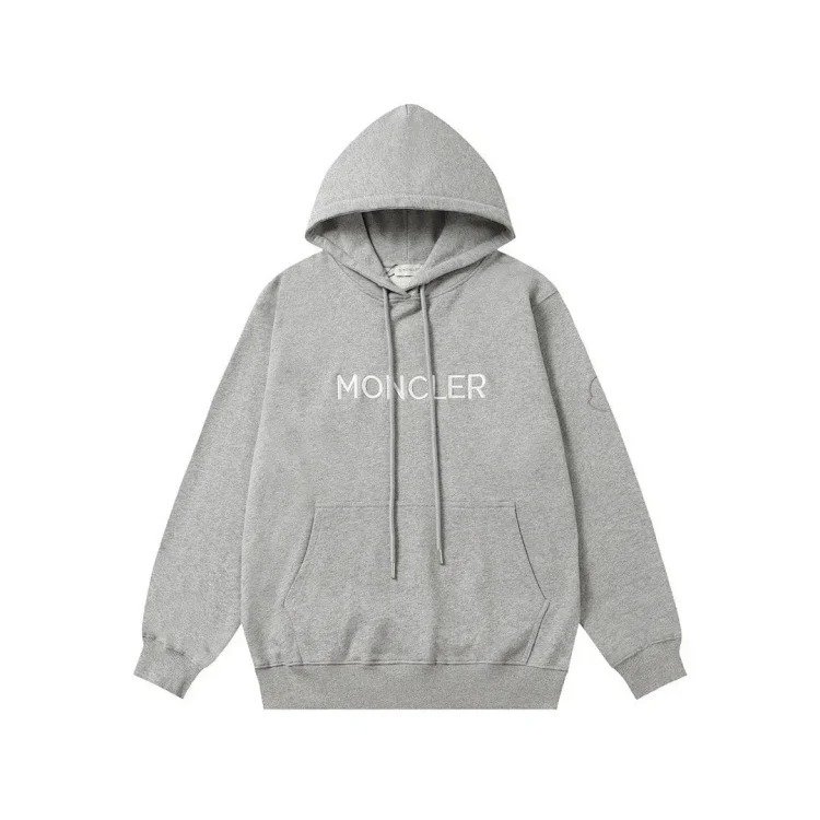 Autumn and European and American original M Mengjia LOGO men's and women's round neck fashionable velvet thickened Chinese cotton long-sleeved sweatshirt