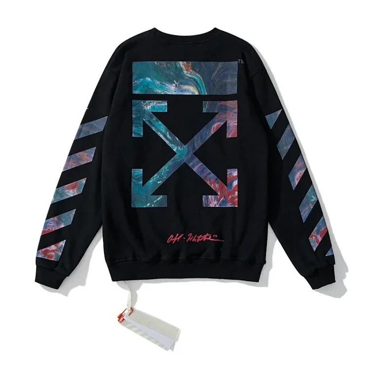Classic fashion versatile round neck sweatshirt-008