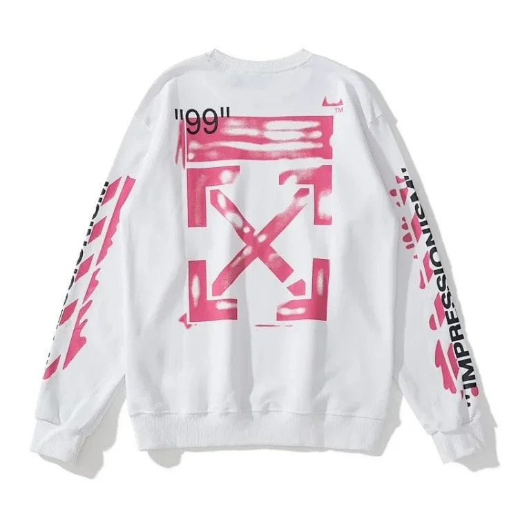 Classic fashion versatile round neck sweatshirt-008