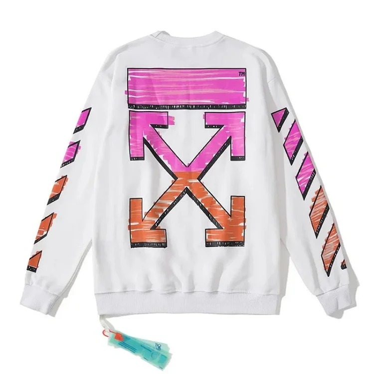 Classic fashion versatile round neck sweatshirt-008