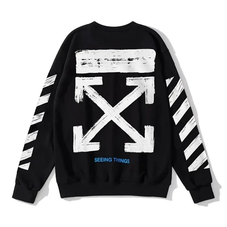 Classic fashion versatile round neck sweatshirt-008