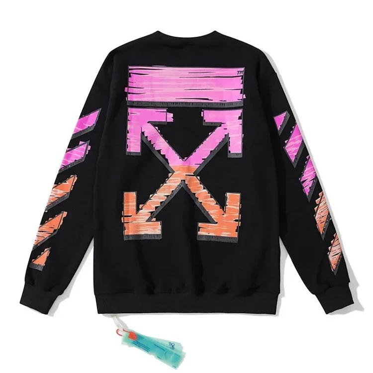 Classic fashion versatile round neck sweatshirt-008