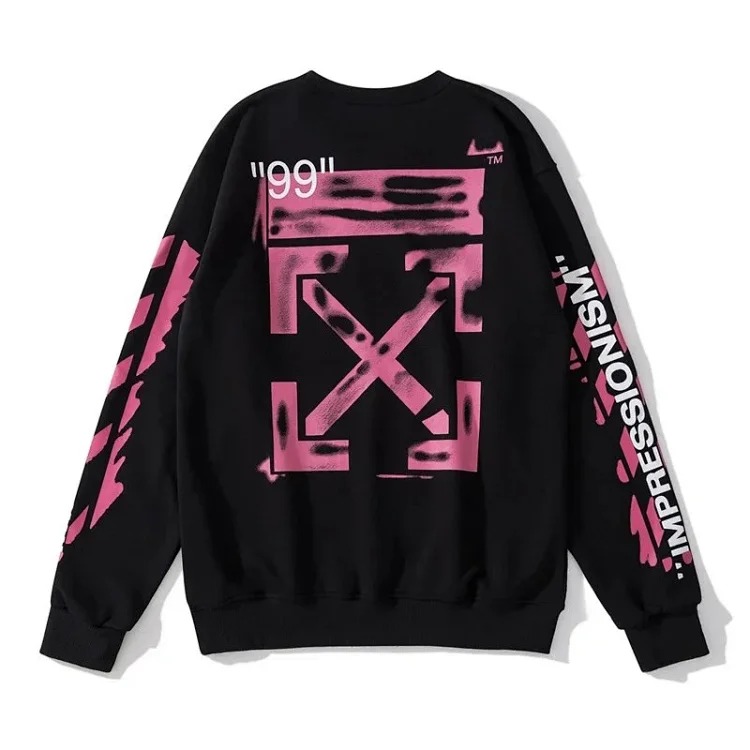Classic fashion versatile round neck sweatshirt-008