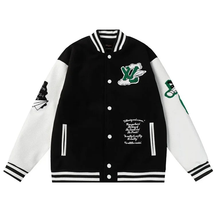 Autumn and winter trendy baseball uniform-007