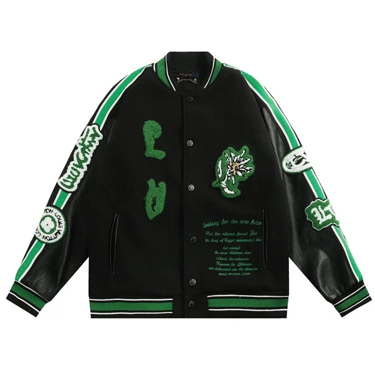 Autumn and winter trendy baseball uniform-007