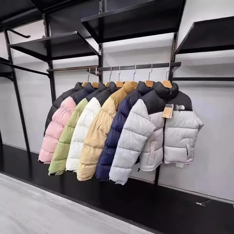 Winter new 1996 men's down jacket men's American classic embroidery loose fashion casual trendy men's jacket