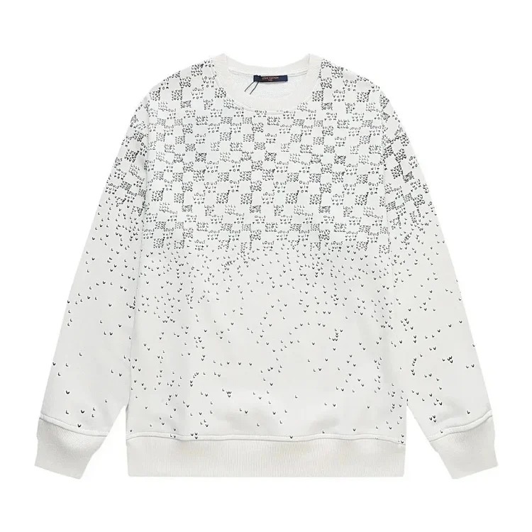 L fashion round neck sweatshirt