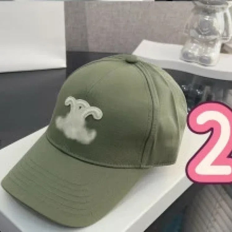 Celine Ce's correct of the baseball cap Arc de Triomphe simple style star's same style versatile quality hat shape good big head circumference hat