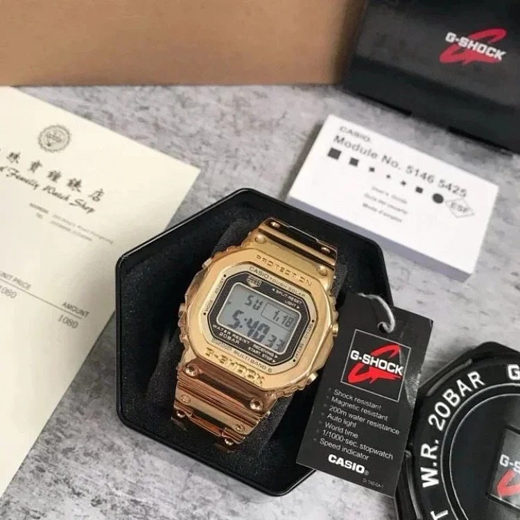 KAO GMW-B5000 35th Anniversary Square Steel Band Watch, this product has