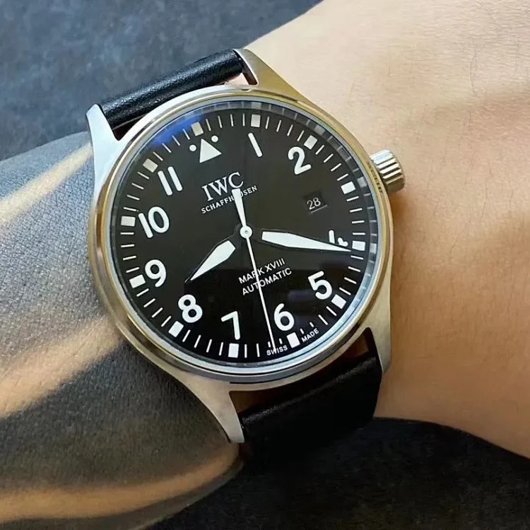 DX187 stainless steel mechanical men's watch with simple dial, business design and niche watch
