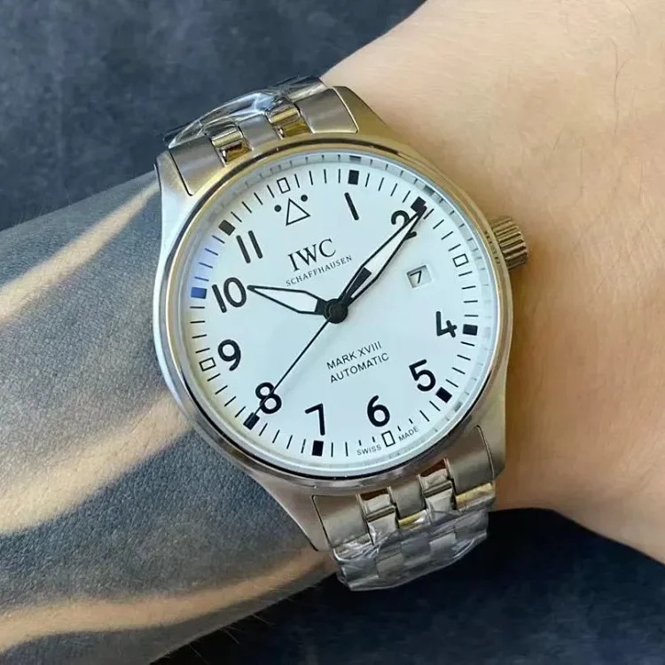 DX187 stainless steel mechanical men's watch with simple dial, business design and niche watch
