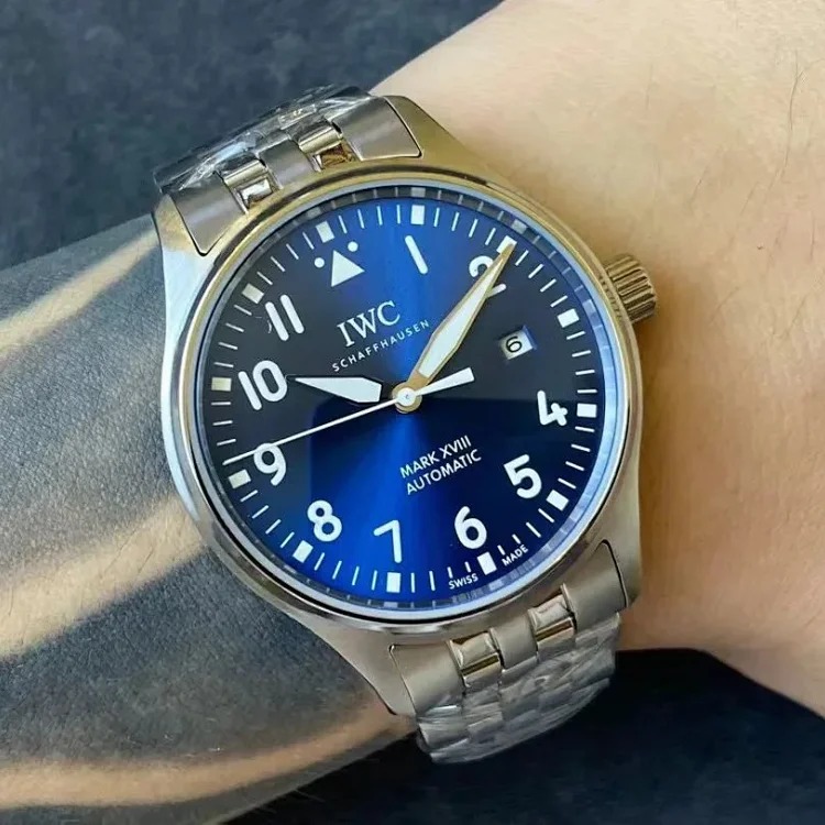 DX187 stainless steel mechanical men's watch with simple dial, business design and niche watch