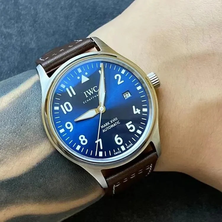 DX187 stainless steel mechanical men's watch with simple dial, business design and niche watch
