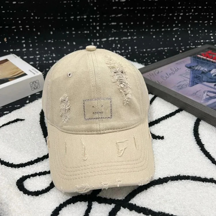 ZW-1 vintage washed embroidered letter baseball cap