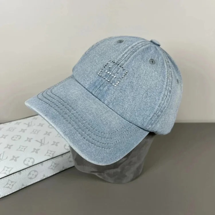 ZW-1 vintage washed embroidered letter baseball cap