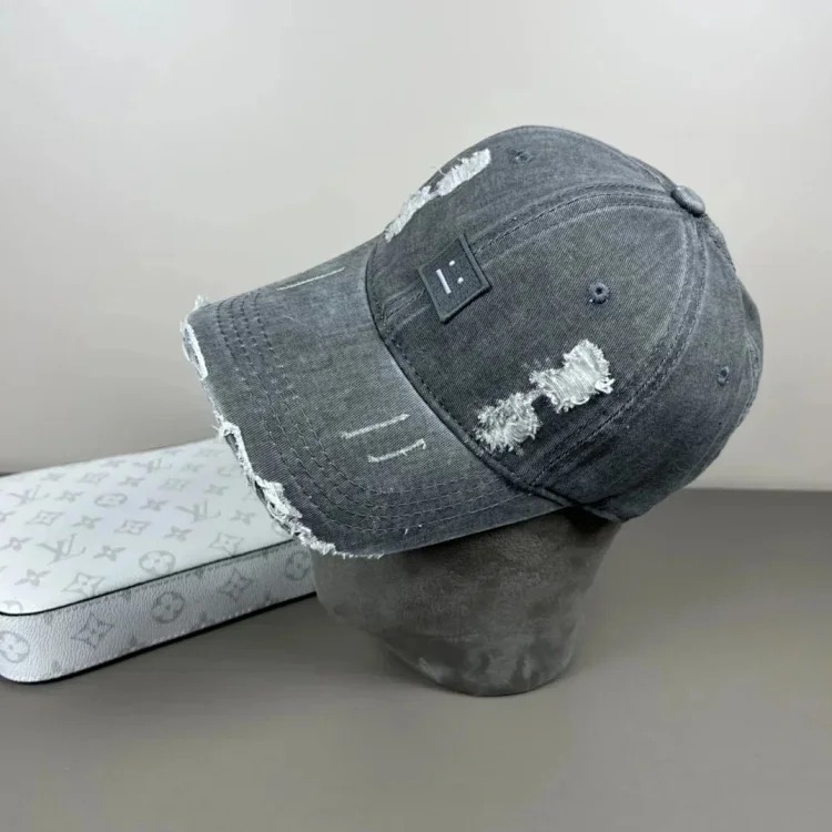 ZW-1 vintage washed embroidered letter baseball cap