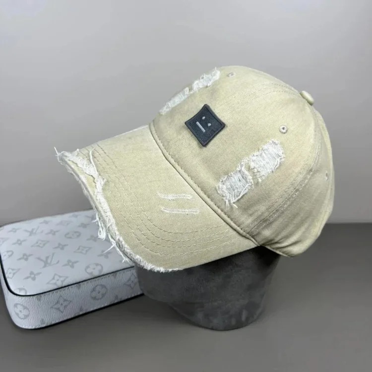 ZW-1 vintage washed embroidered letter baseball cap