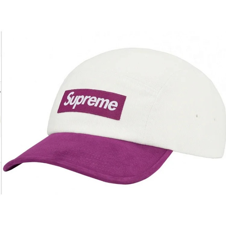 23SS Ventile Camp Cap joint waterproof cotton peaked baseball cap color matching SUEDE VISOR S