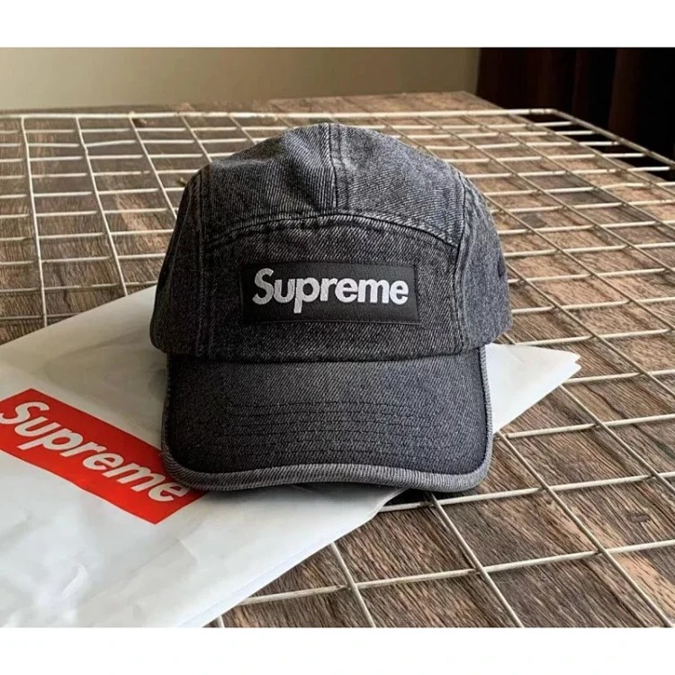 23SS Ventile Camp Cap joint waterproof cotton peaked baseball cap color matching SUEDE VISOR S