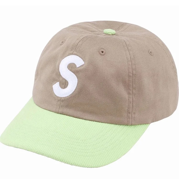 23SS Ventile Camp Cap joint waterproof cotton peaked baseball cap color matching SUEDE VISOR S