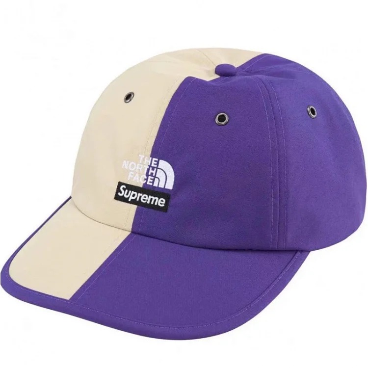 23SS Ventile Camp Cap joint waterproof cotton peaked baseball cap color matching SUEDE VISOR S