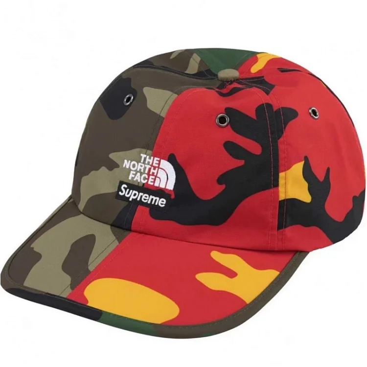 23SS Ventile Camp Cap joint waterproof cotton peaked baseball cap color matching SUEDE VISOR S