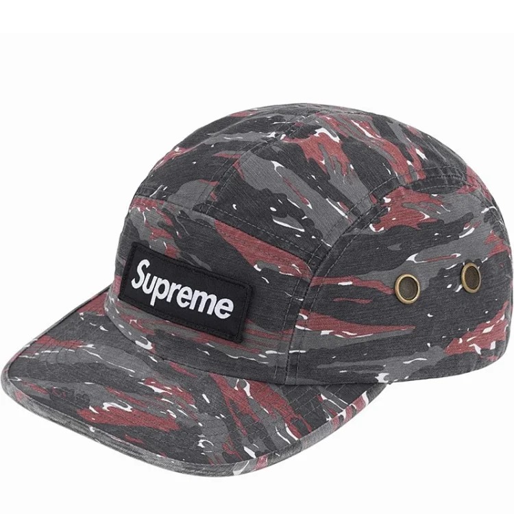 23SS Ventile Camp Cap joint waterproof cotton peaked baseball cap color matching SUEDE VISOR S