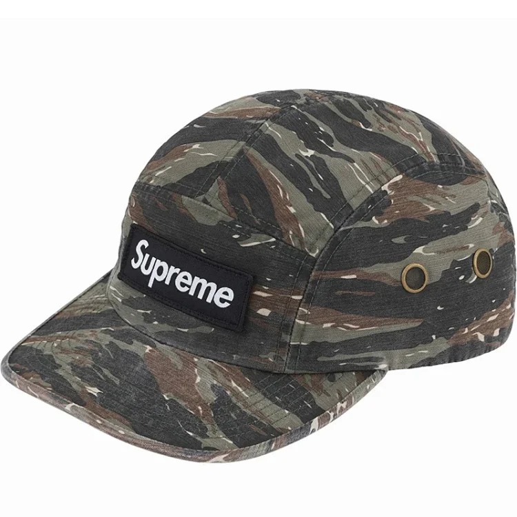 23SS Ventile Camp Cap joint waterproof cotton peaked baseball cap color matching SUEDE VISOR S