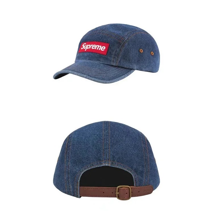 23SS Ventile Camp Cap joint waterproof cotton peaked baseball cap color matching SUEDE VISOR S