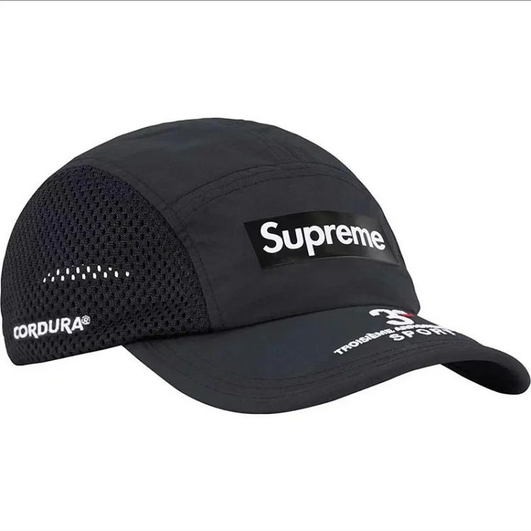 23SS Ventile Camp Cap joint waterproof cotton peaked baseball cap color matching SUEDE VISOR S
