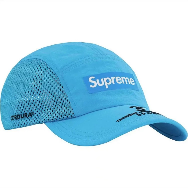 23SS Ventile Camp Cap joint waterproof cotton peaked baseball cap color matching SUEDE VISOR S