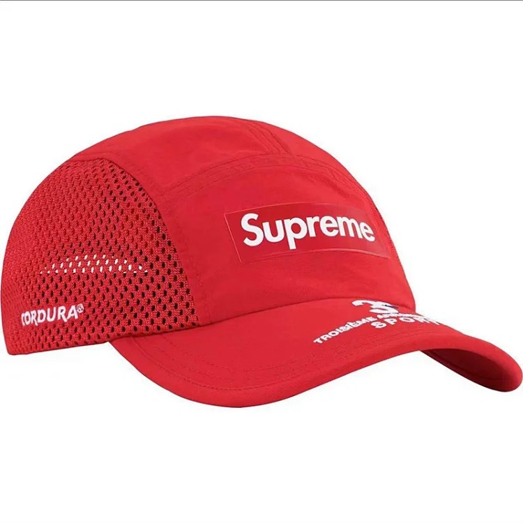 23SS Ventile Camp Cap joint waterproof cotton peaked baseball cap color matching SUEDE VISOR S