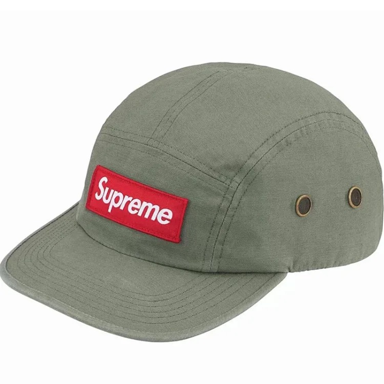 23SS Ventile Camp Cap joint waterproof cotton peaked baseball cap color matching SUEDE VISOR S