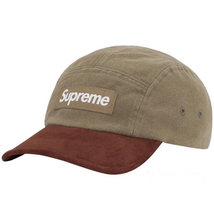 23SS Ventile Camp Cap joint waterproof cotton peaked baseball cap color matching SUEDE VISOR S
