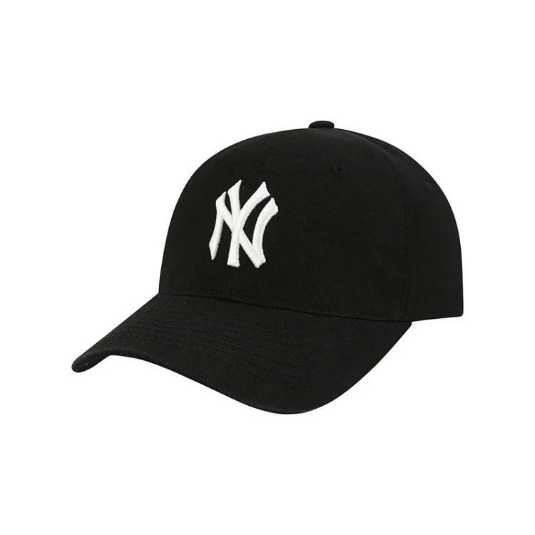 Mlb hat men and women ny baseball cap cp66 large head circumference peaked cap women la support