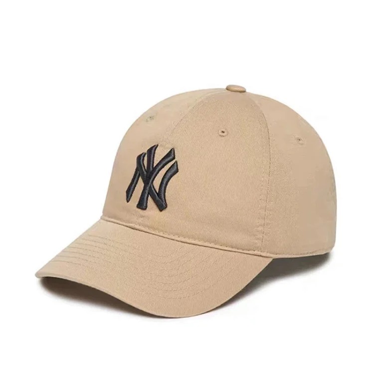 Mlb hat men and women ny baseball cap cp66 large head circumference peaked cap women la support