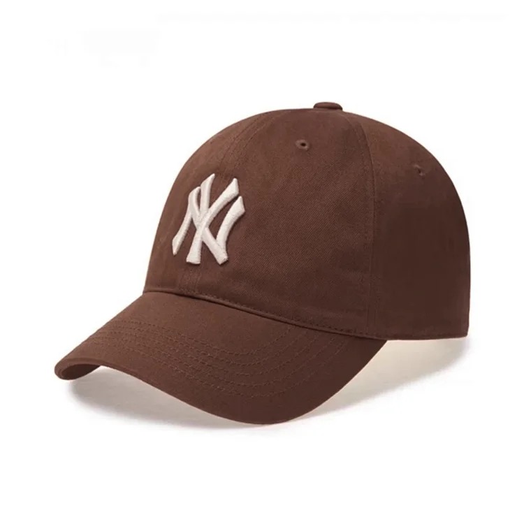 Mlb hat men and women ny baseball cap cp66 large head circumference peaked cap women la support