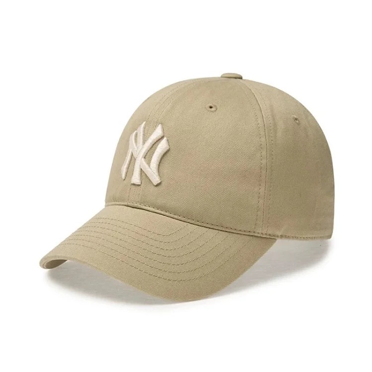 Mlb hat men and women ny baseball cap cp66 large head circumference peaked cap women la support