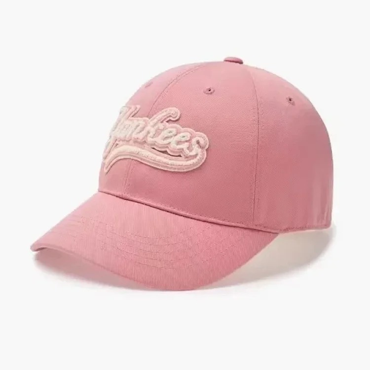 Mlb hat men and women ny baseball cap cp66 large head circumference peaked cap women la support