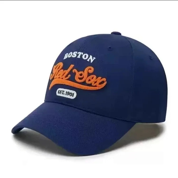Mlb hat men and women ny baseball cap cp66 large head circumference peaked cap women la support