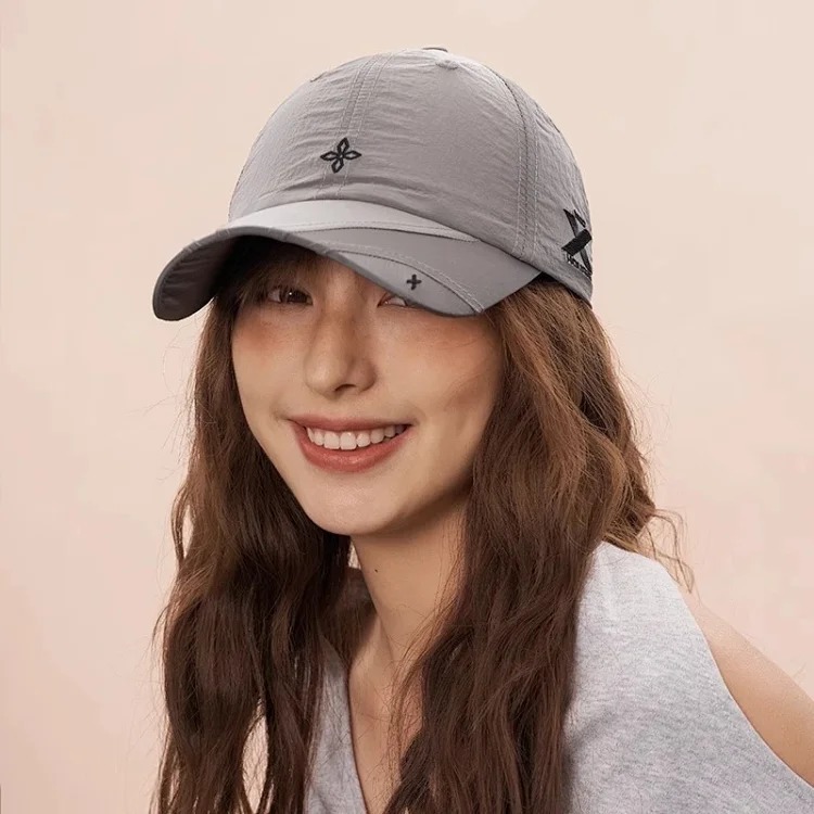 Future Storm Cross Quick-drying Baseball Cap Women's Sun Protection Cap Women's Summer Letter Embroidery Lightweight Quick-Drying Cap Peaked Hat Cover