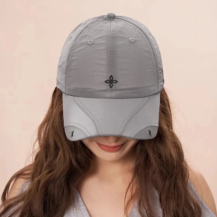 Future Storm Cross Quick-drying Baseball Cap Women's Sun Protection Cap Women's Summer Letter Embroidery Lightweight Quick-Drying Cap Peaked Hat Cover