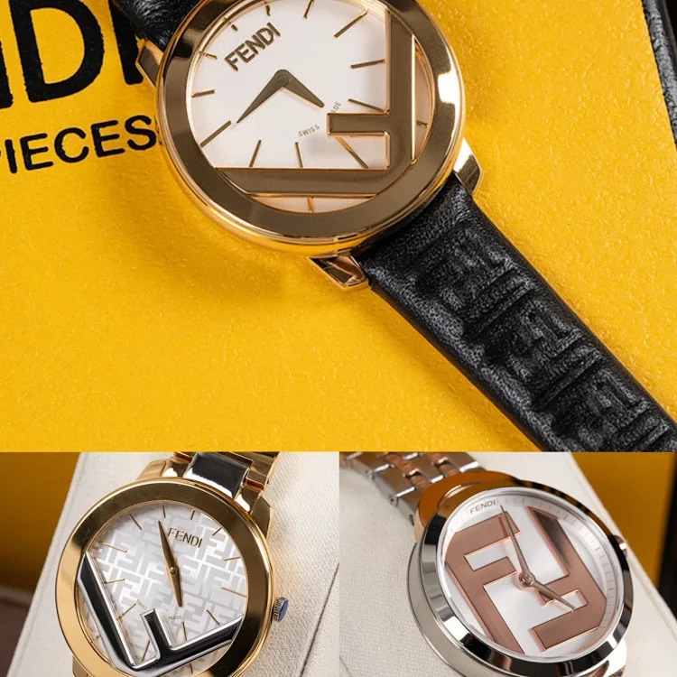 FENDI women's watch|28mm golden aura, elegant poetry on the wrist ✨Ladies quartz watch, women's watch