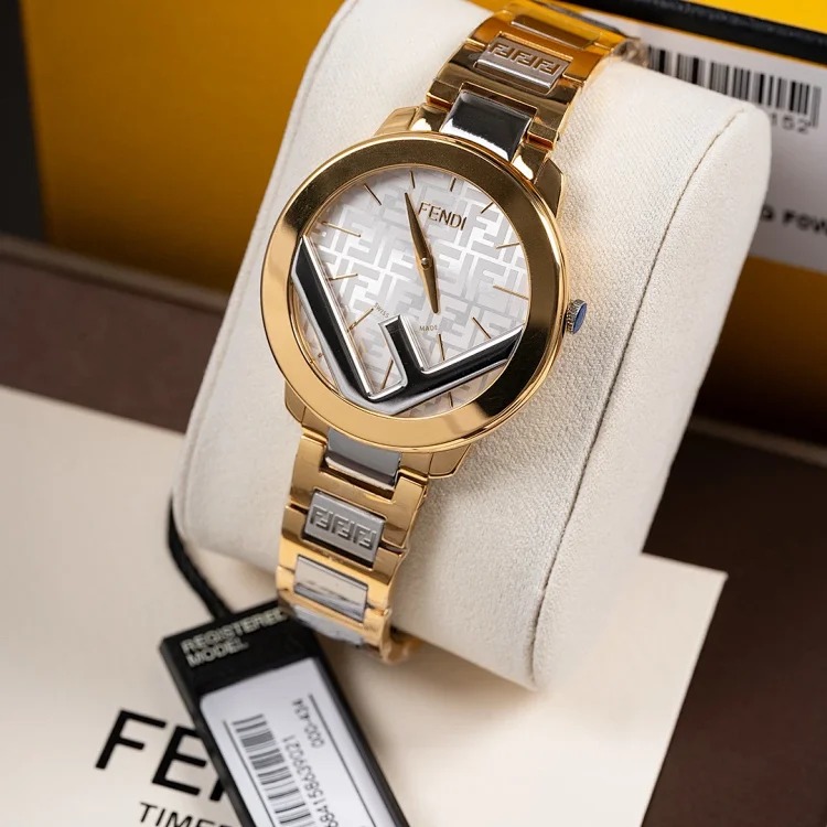 FENDI women's watch|28mm golden aura, elegant poetry on the wrist ✨Ladies quartz watch, women's watch