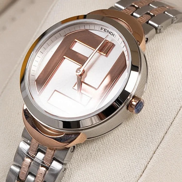 FENDI women's watch|28mm golden aura, elegant poetry on the wrist ✨Ladies quartz watch, women's watch