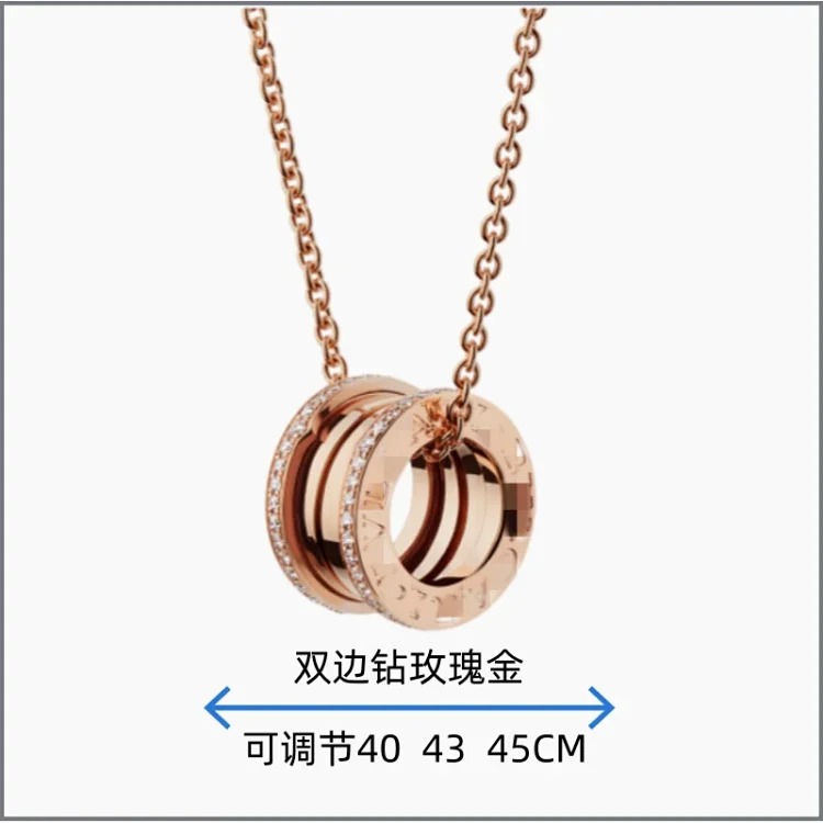 High black and white ceramic necklace classic little celebrity charity spring clavicle chain large waist full diamond pendant
