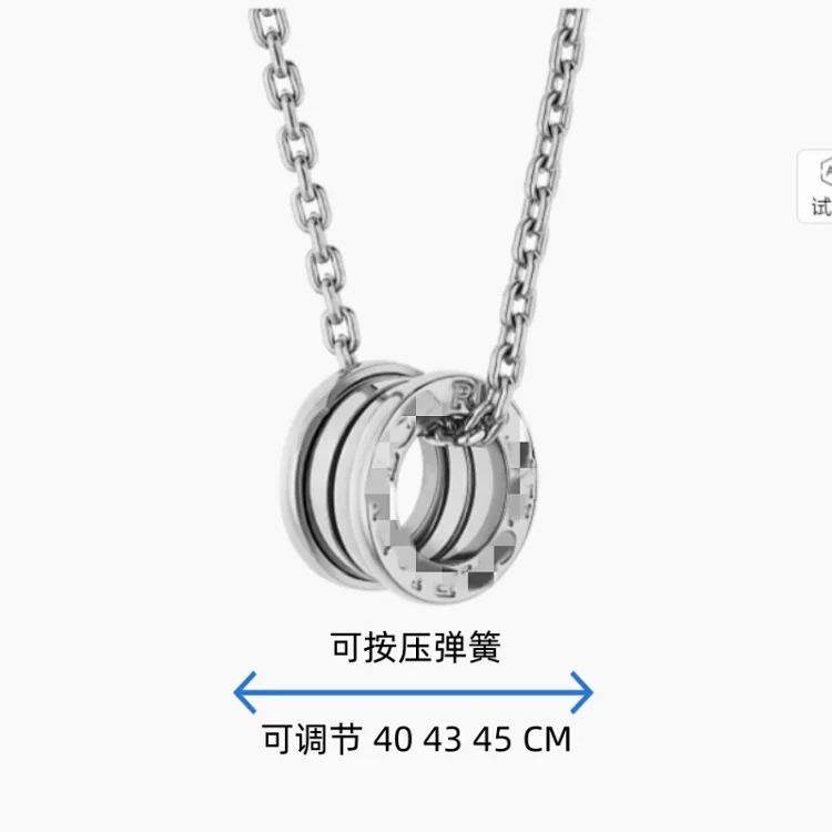 High black and white ceramic necklace classic little celebrity charity spring clavicle chain large waist full diamond pendant