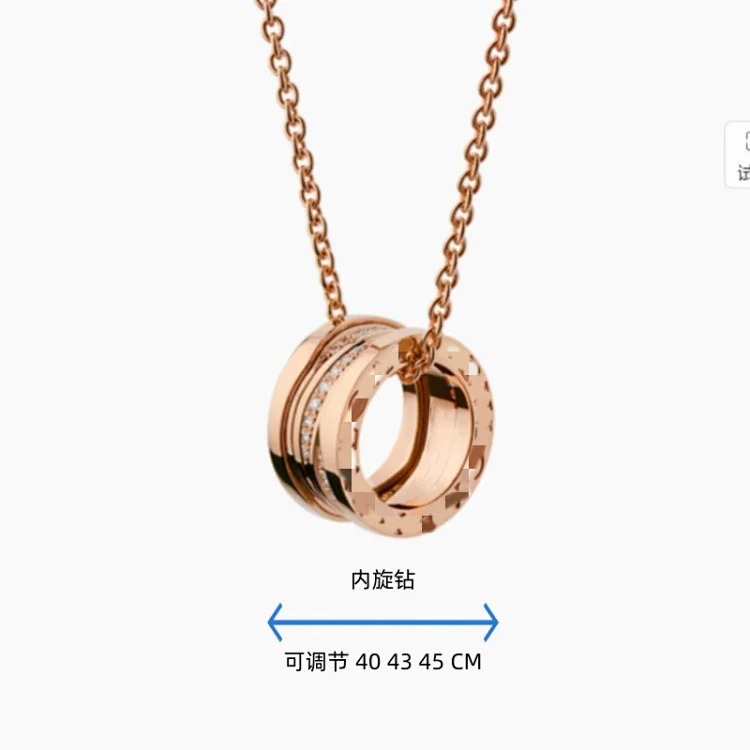 High black and white ceramic necklace classic little celebrity charity spring clavicle chain large waist full diamond pendant