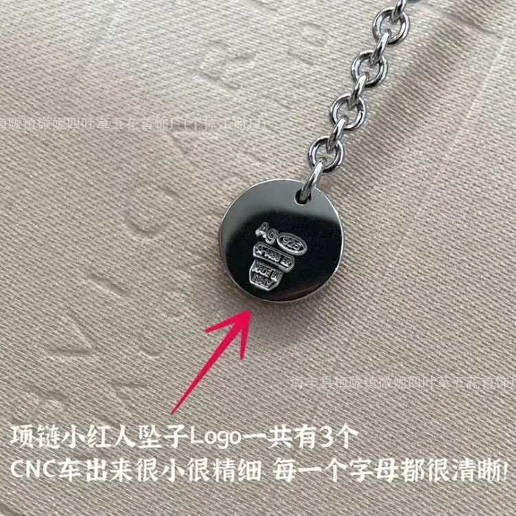 High black and white ceramic necklace classic little celebrity charity spring clavicle chain large waist full diamond pendant